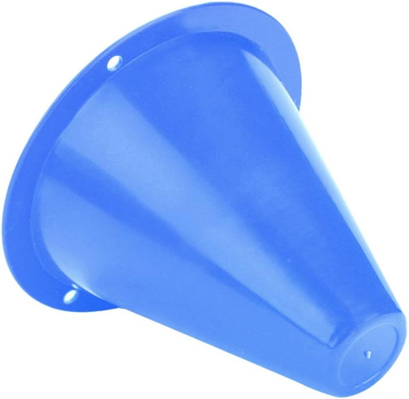 woobles Soccer Training Cone, Agility Soccer Disc Cones Barriers Plastic Marker Holder Sports Accessory (10pcs)(Blue) - Image 3